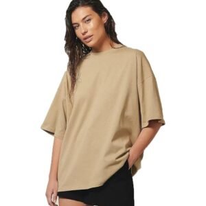 Women Oversized Cotton T-Shirt for Casual Everyday Wear